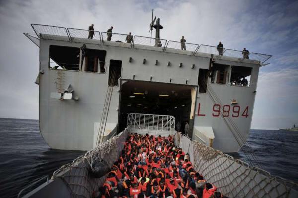 مصرع 3740 مهاجراً في مياه المتوسط خلال 2016