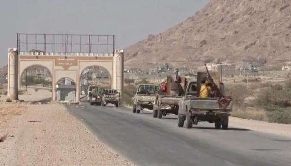 ألوية العمالقة تسيطر على مواقع جديدة بأطراف بيحان شبوة