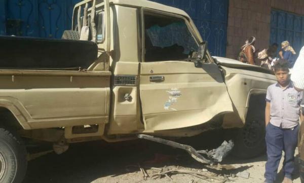 إصابة جنديين باستهداف عربة عسكرية في أبين