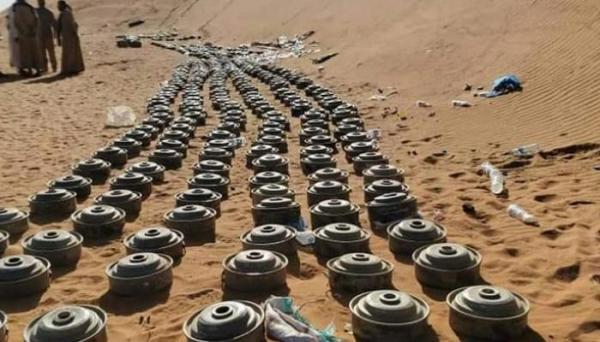متحدث القوات المشتركة: 3823 لغماً حوثياً نزعتها الفرق الهندسية خلال 5 أيام من قرية حريب