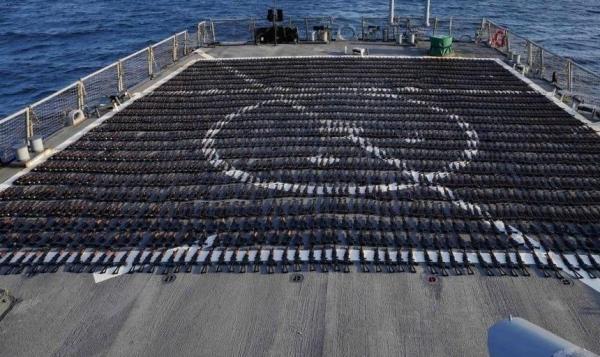 القوات الفرنسية الخاصة تصادر سفينة أسلحة إيرانية كانت في طريقها لمليشيا الحوثي