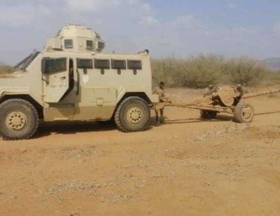 تمشيط وتأمين غرب وجنوب حرض حجة وأكثر من 50 عنصراً حوثياً يسلمون أنفسهم