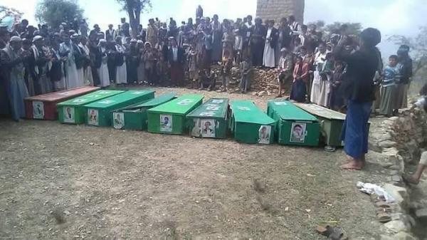 مليشيا الحوثي دفنت 367 قتيلاً من عناصرها خلال النصف الأول من فبراير الجاري
