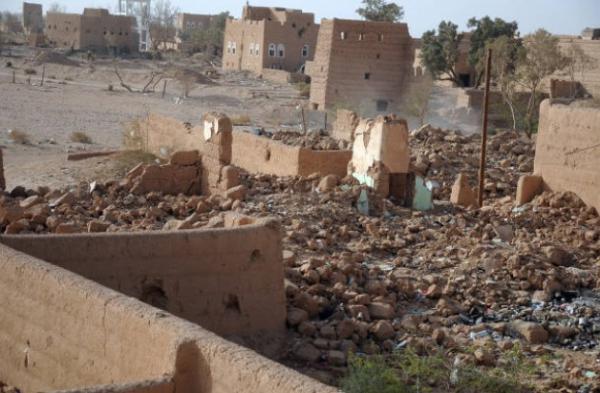 55 ألف انتهاك ارتكبتها مليشيات الحوثي بمحافظة الجوف خلال مارس