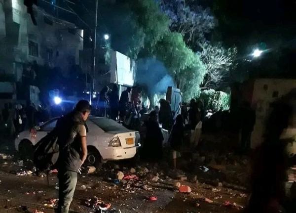 مقتل مدني واصابة آخرين بانفجار اسطوانة غاز بصنعاء