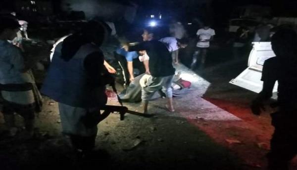 أبين .. سقوط ضحايا بانفجار محطة لتعبئة الغاز في جعار