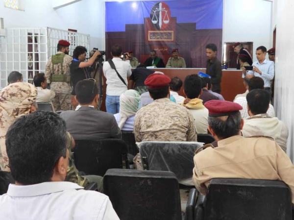 اليمن.. المحكمة العسكرية تعقد جلستها العلنية الـ14 لمحاكمة قادة الانقلاب الحوثي