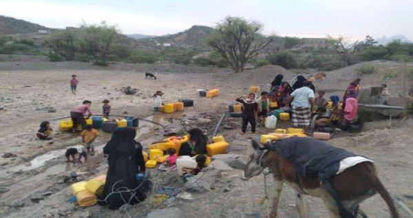 لحج.. مركز صحي يعلن حبيل حنش منطقة منكوبة