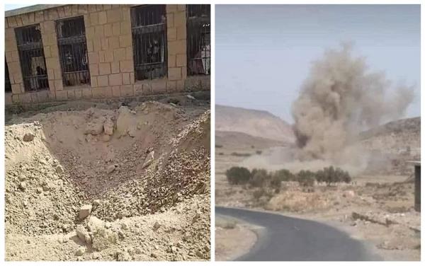 صور - مليشيا الحوثي تقصف مناطق سكنية بالصواريخ والطيران المسير في البيضاء