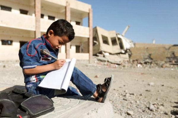 منظمة: نصف مليون طفل في اليمن فقدوا التعليم الرسمي