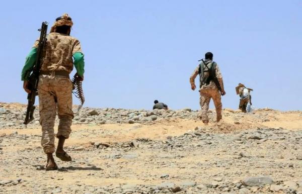 دحر مليشيا الحوثي من عديد مواقع شمال غربي مأرب واستعادة أسلحة وذخائر