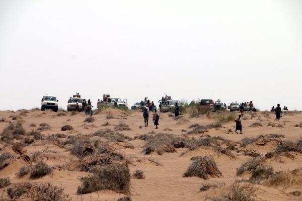 تدمير أهداف حوثية ثابتة ومتحركة داخل مدينة الحديدة وريفها الجنوبي