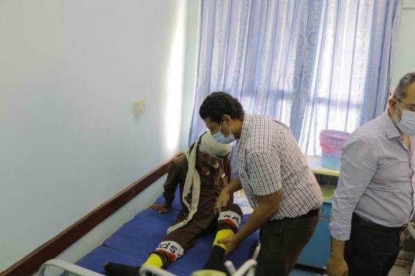 فريق طبي مصري في مأرب لمعالجة جرحى القوات الحكومية