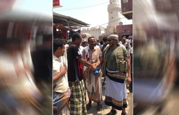 فيديو| قائد المقاومة الوطنية في زيارة تفقدية لمديرية موزع