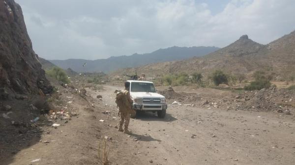 الضالع.. المشتركة تصد 3 هجمات لمليشيا الحوثي في قطاع "صبيرة- الجب"