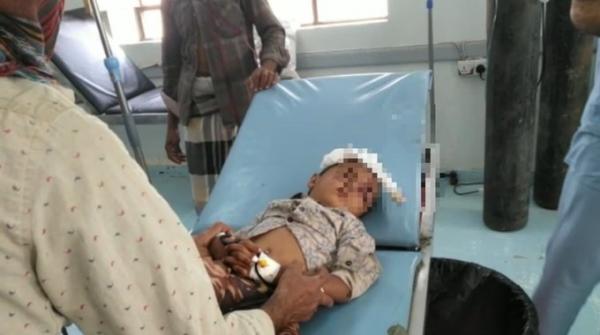 الحديدة: إصابة طفل بشظايا قذيفة حوثية في مديرية جبل راس