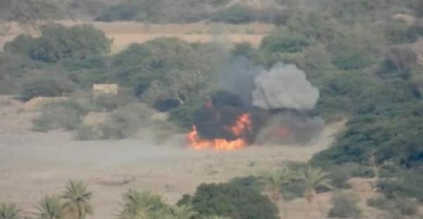 إفشال هجوم حوثي بطيران مسير في جبهة مقبنة بتعز