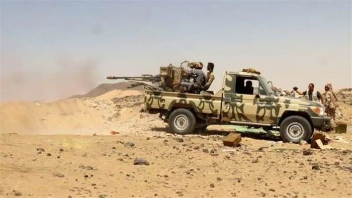 الجوف.. إحباط هجوم حوثي شرق الحزم وتدمير طقم عسكري للمليشيا