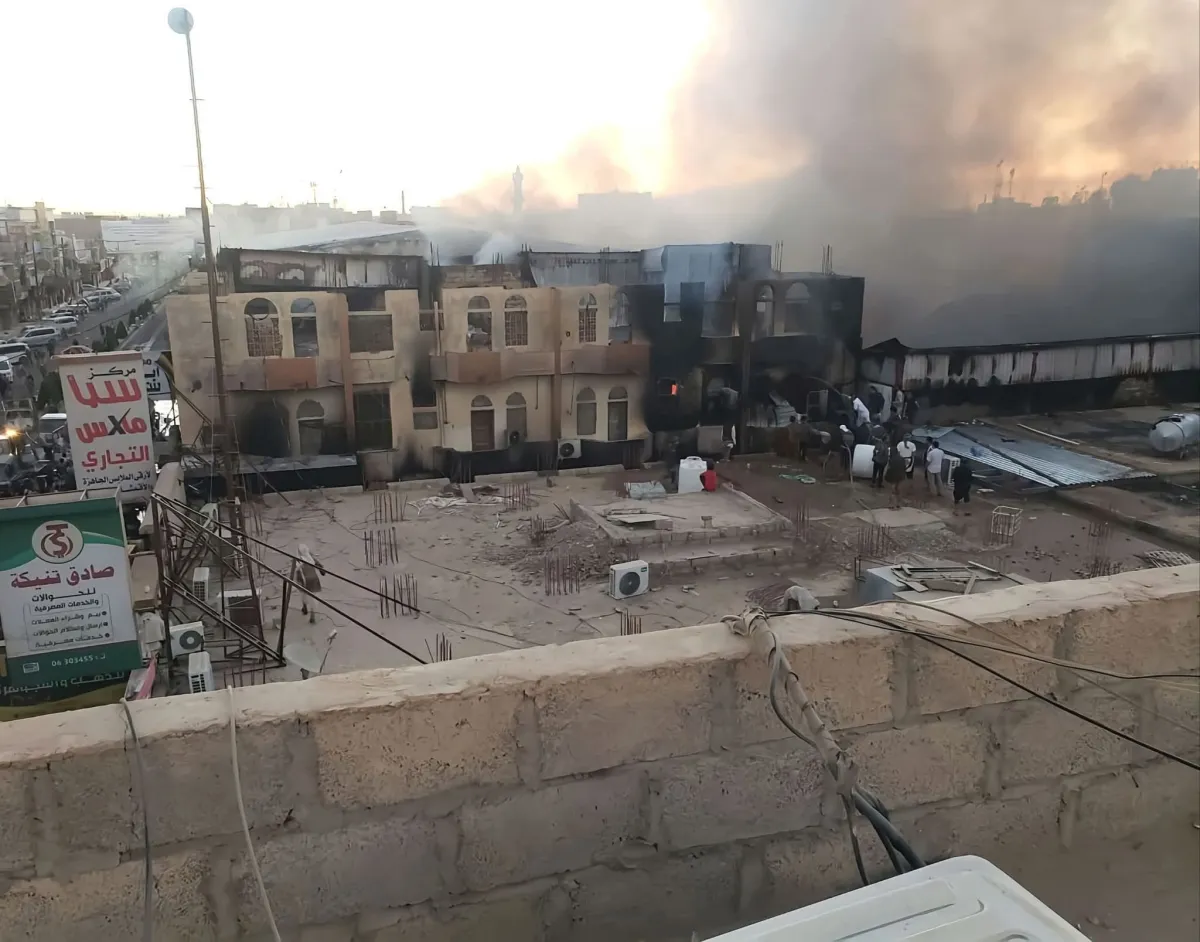 ارتفاع حصيلة ضحايا حريق محل تجاري إلى 30 حالة بينها وفاة طفل