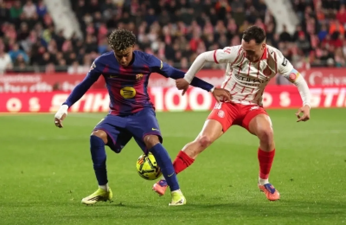 برشلونة يسقط أمام جيرونا في مفاجأة مدوية بالدوري الإسباني