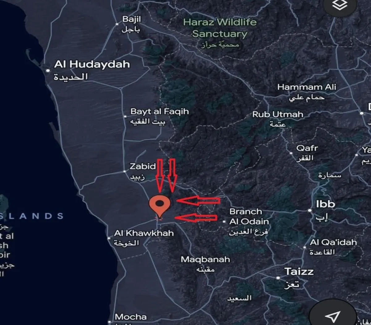 استشهاد وإصابة 19 إثر هجوم حوثي كبير على مدينة حيس في الحديدة
