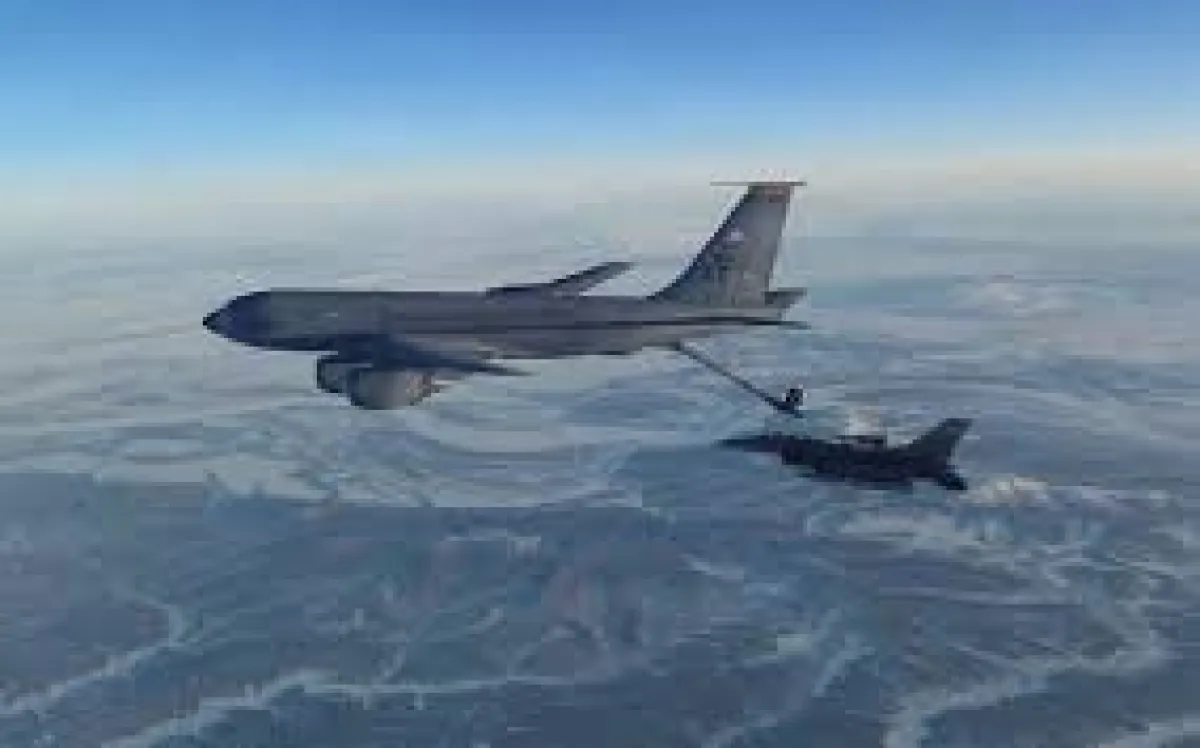 القيادة المركزية تؤكد مصرع طاقم طائرة الوقود الأمريكية التي سقطت في العراق