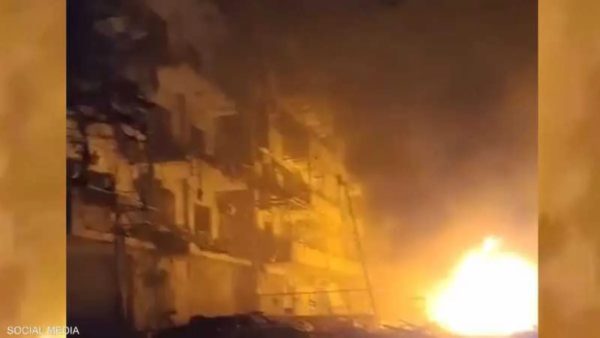الضاحية الجنوبية لبيروت تحت النار الإسرائيلية بعد تحذيرات الإخلاء
