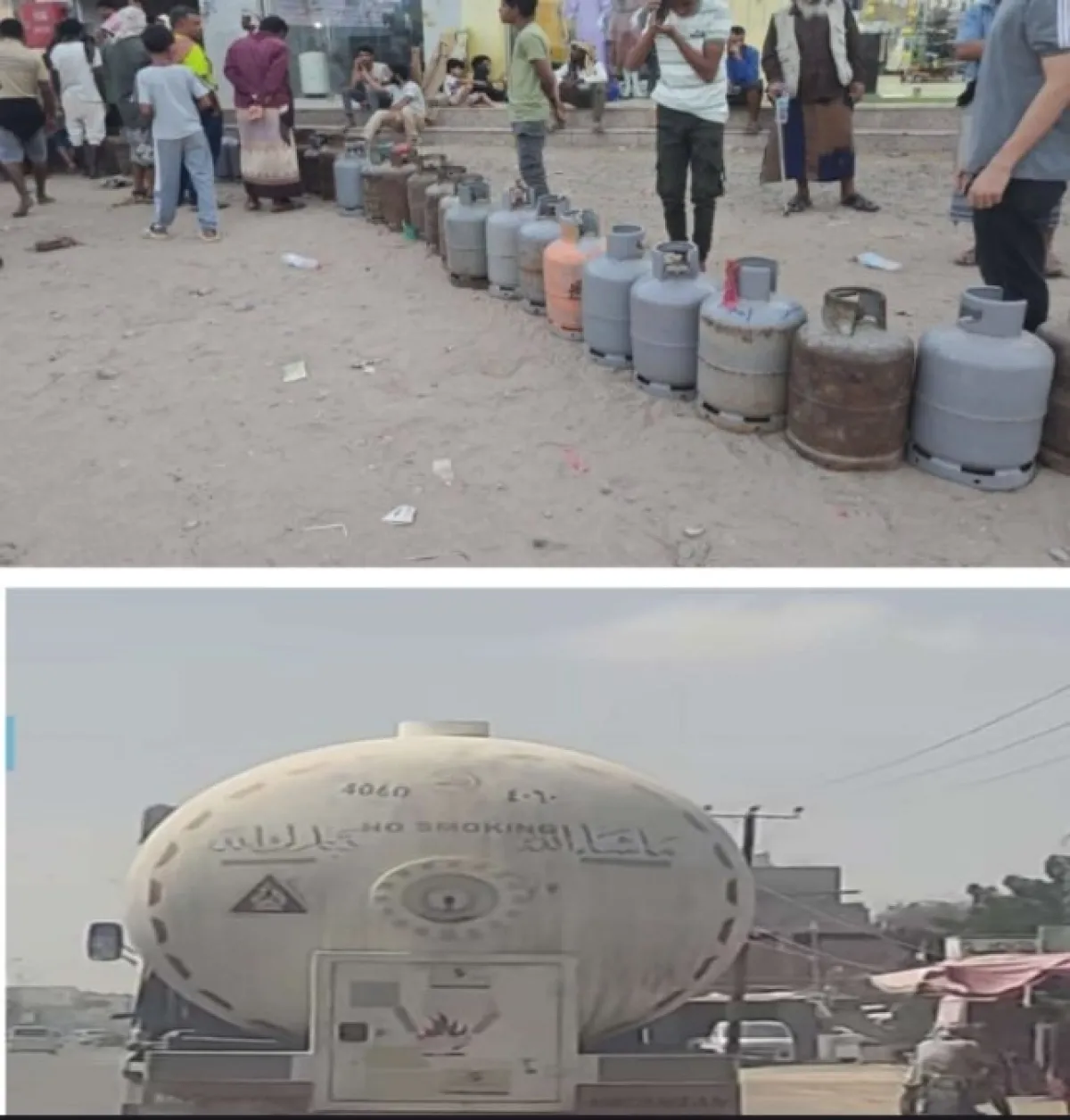 أزمة خانقة للغاز المنزلي في عدن تتصاعد وسط اتهامات بالتهريب الممنهج