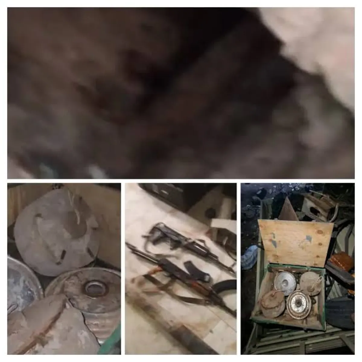 حملة أمنية في الوازعية تضبط مطلوبين وتعثر على أسلحة وألغام وعبوات ناسفة