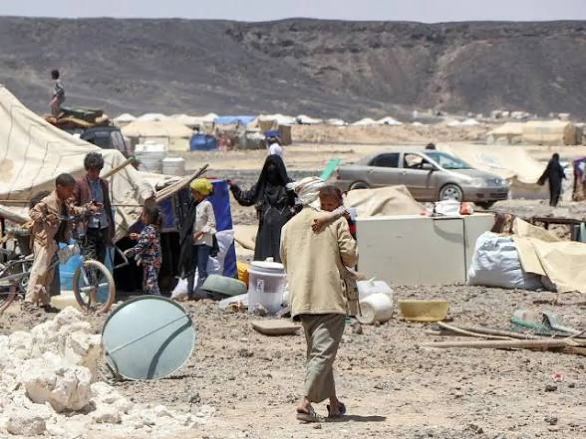 تغريبة اللواء الأخضر.. واقع المعاناة الإنسانية لنازحي محافظة إب في مأرب وتعز وعدن
