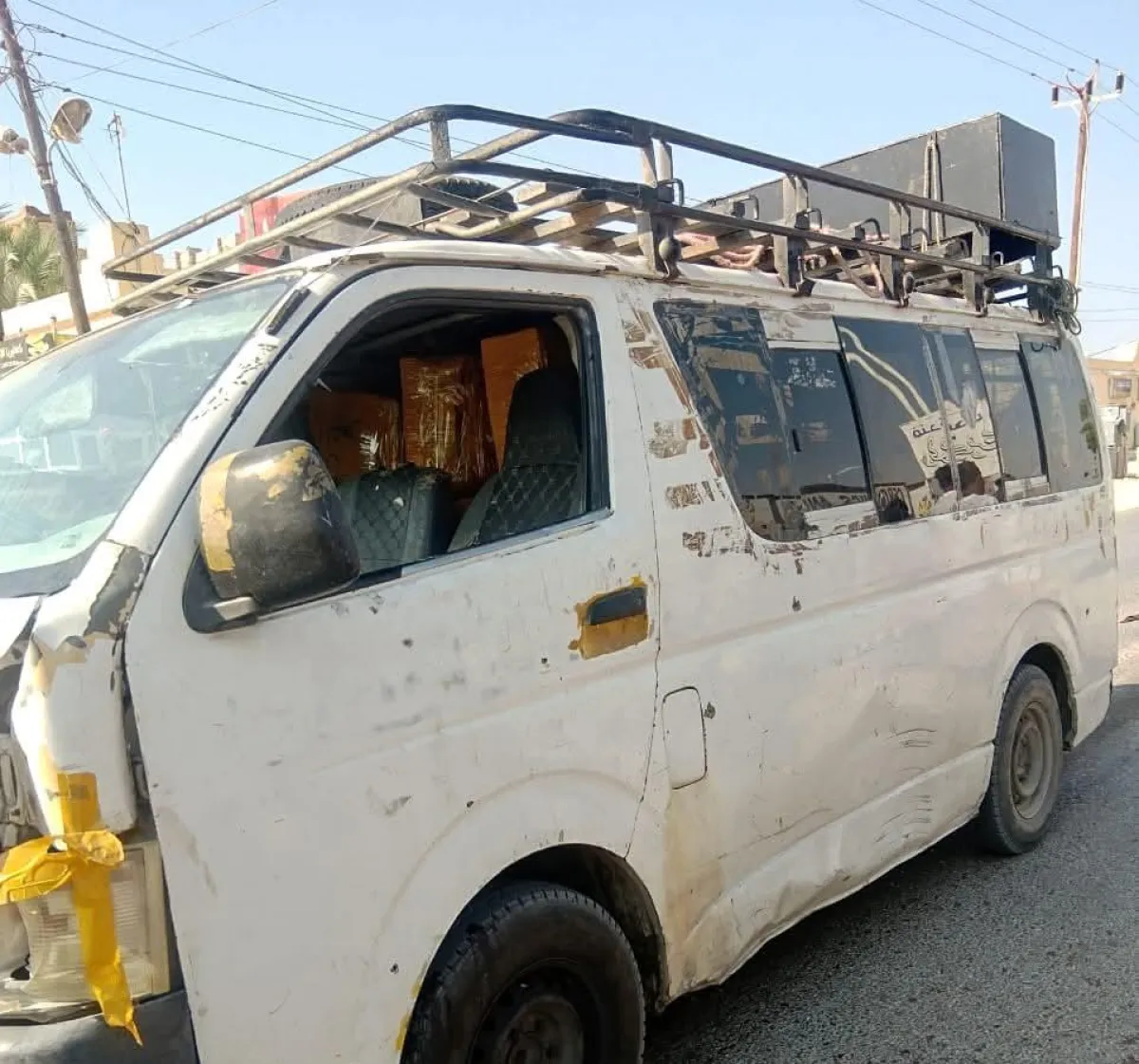 تعرض سائق باص نقل لإطلاق نار في مدينة الشحر