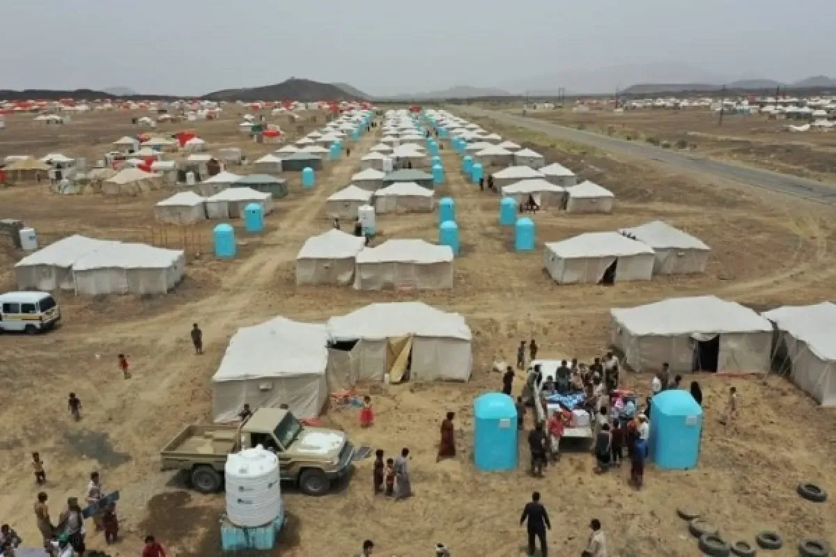 UN Continues Construction of 770 Shelters for Displaced Persons in Marib