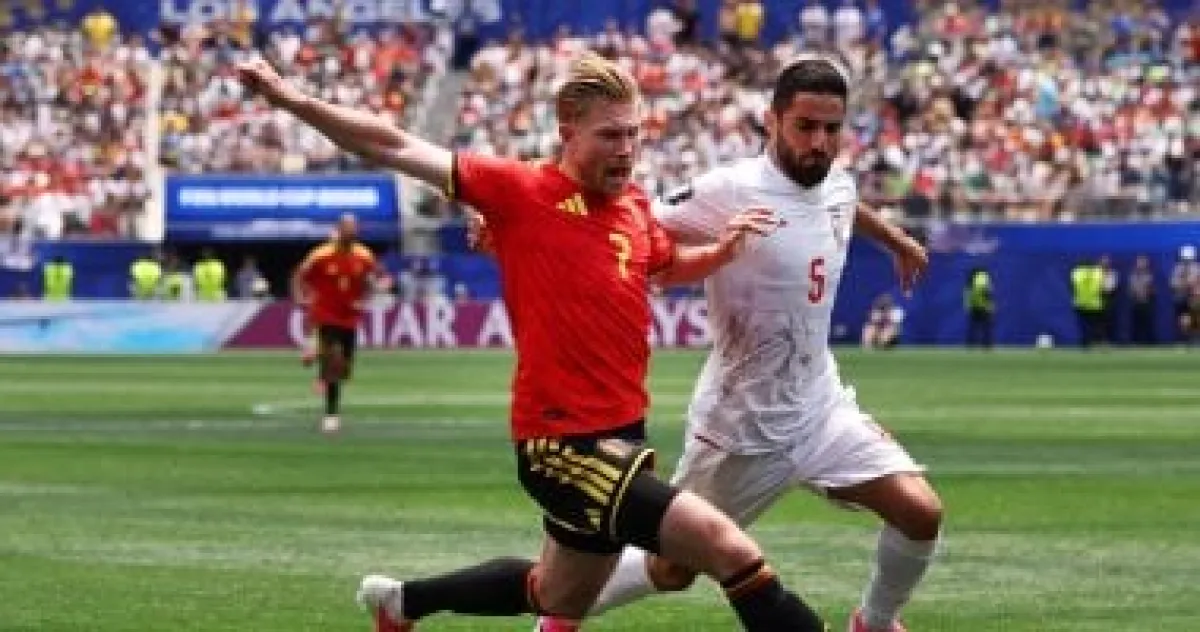 بلجيكا تعاني هجوميًا: 23 تسديدة بلا أهداف أمام إيران في مونديال 2026