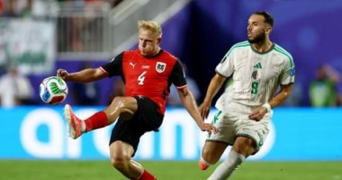 الجزائر والنمسا تتعادلان 1-1 في شوط مثير بكأس العالم