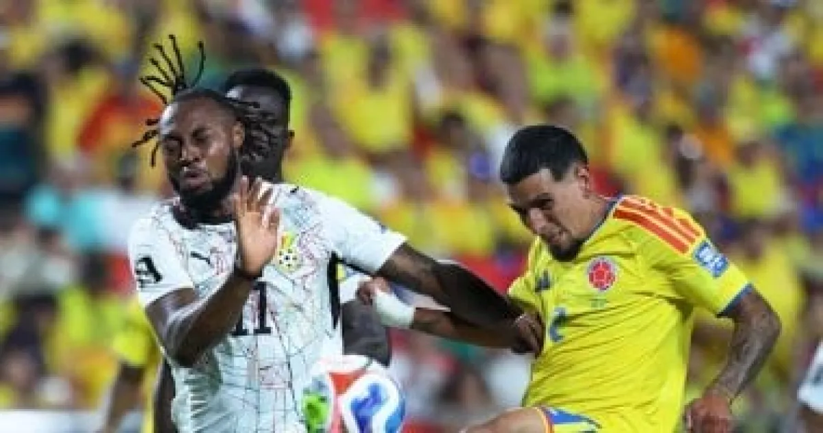 كولومبيا تتأهل لدور الـ16 بكأس العالم على حساب غانا