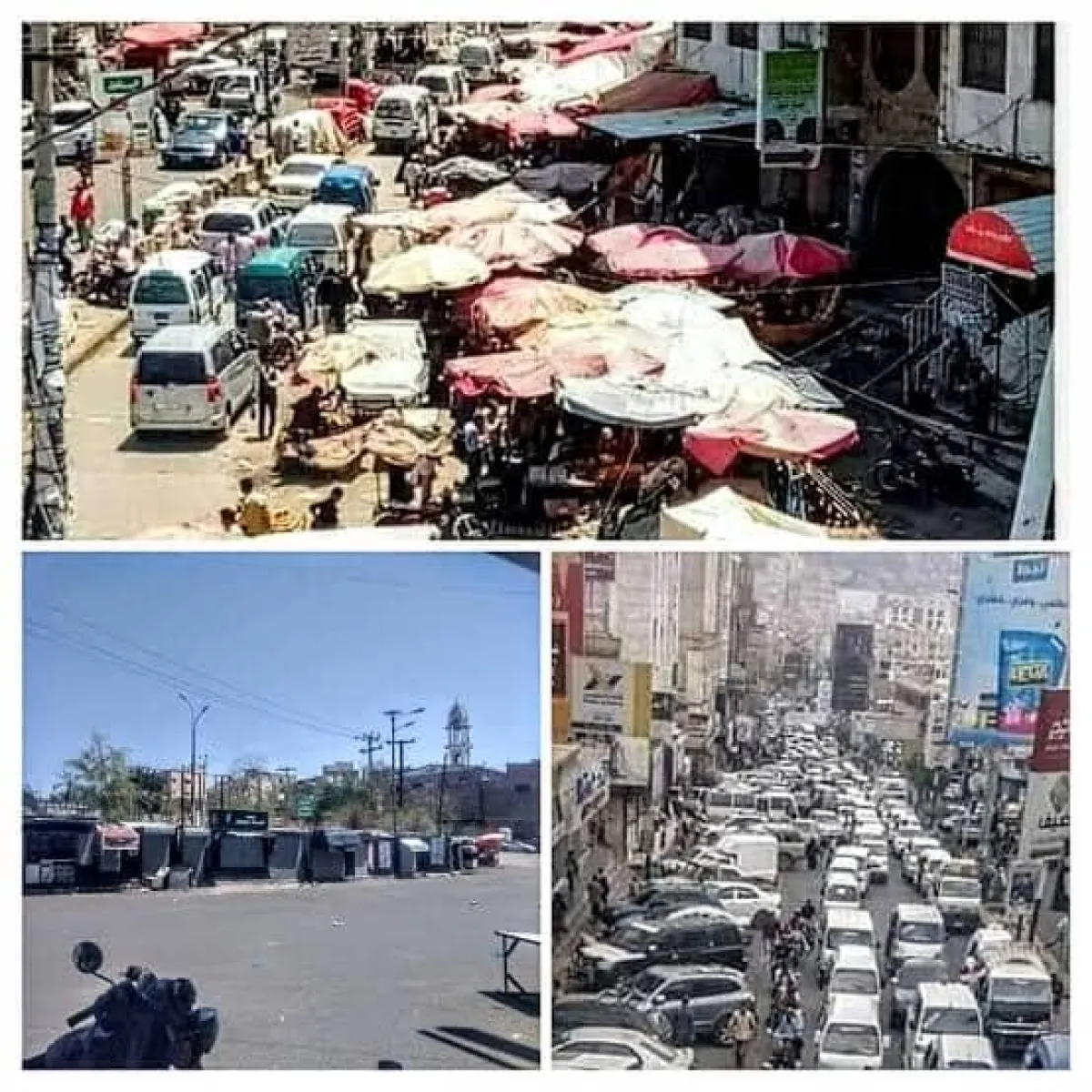 تعز بين مطرقة التنظيم وسندان المعيشة.. حملة إزالة البسطات تفتح ملف البدائل