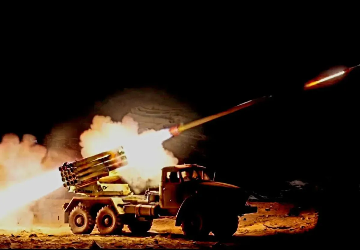 Joint Forces Artillery Strikes Houthi Fortifications North of Dhale
