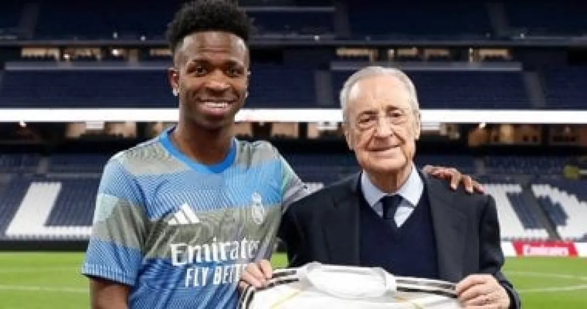 فينيسيوس يمدد عقده مع ريال مدريد حتى 2032