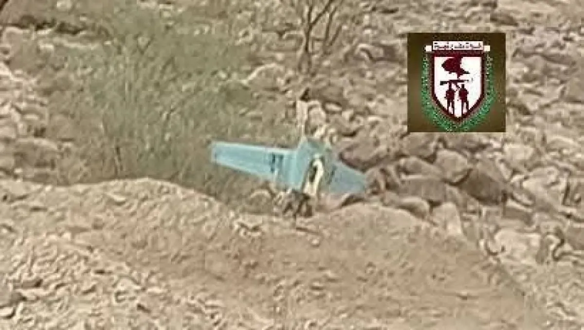 دفاع شبوة تسقط مسيّرة حوثية قبل استهداف موقع عسكري