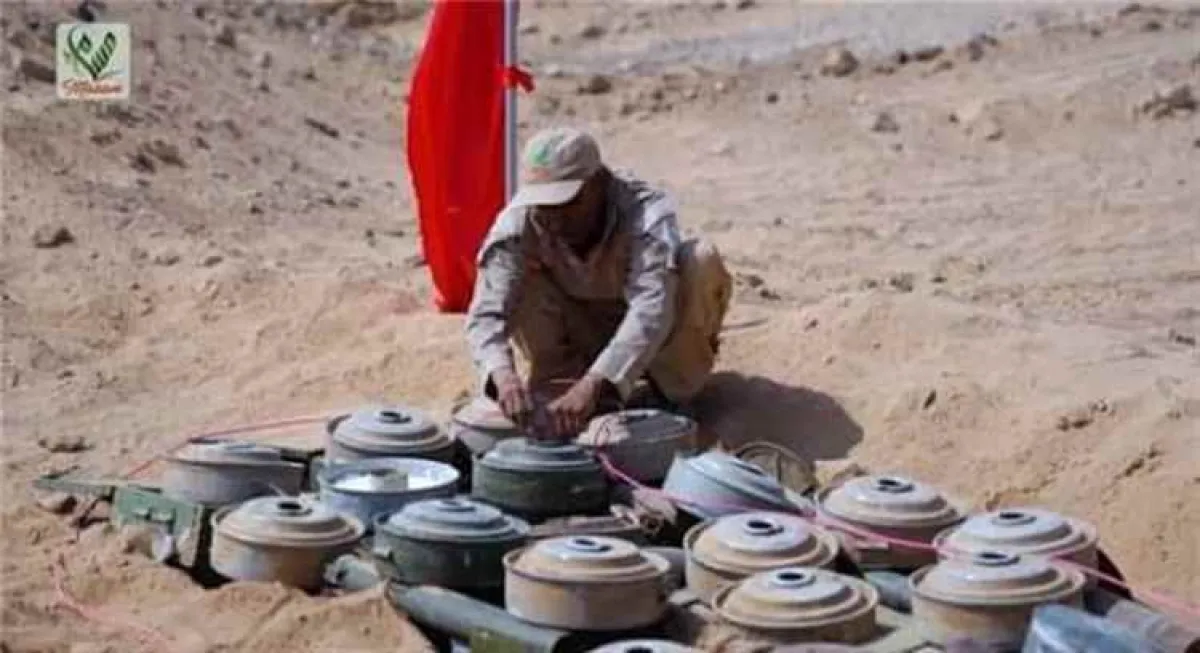 «مسام» ينزع 819 لغماً ومخلفاً حربياً في اليمن خلال أسبوع