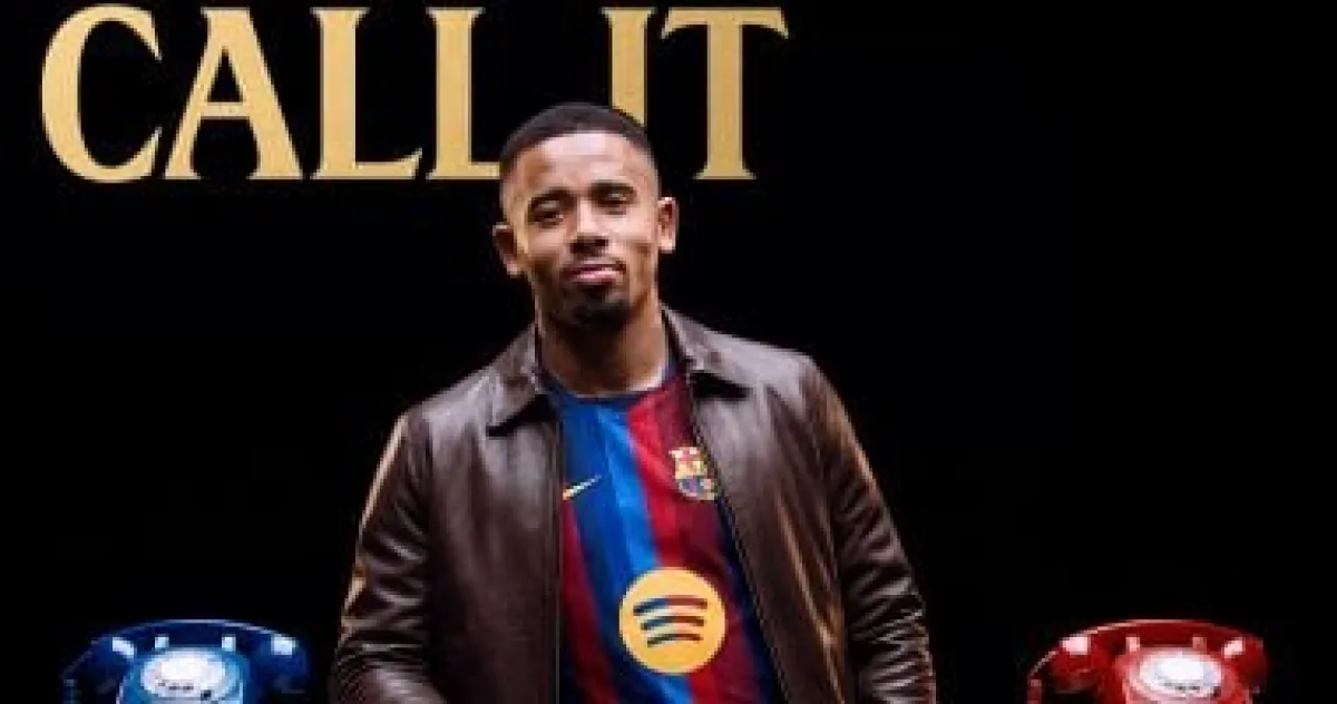 برشلونة يعلن رسميًا تعاقده مع المهاجم البرازيلي جابرييل جيسوس