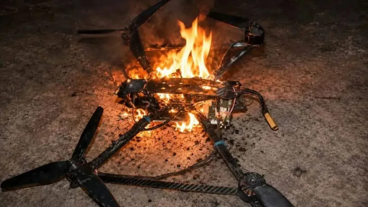 Yemeni Armed Forces Down Houthi Suicide Drone Over Taiz Front