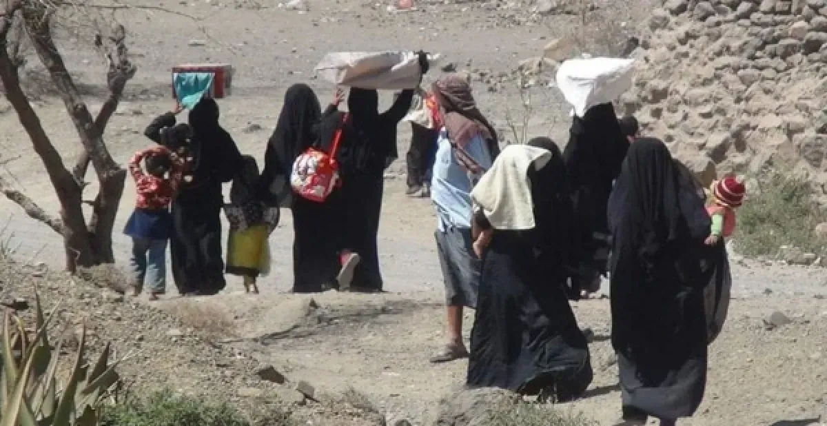 IOM Reports Displacement of Over 2,600 Yemeni Families in Eight Months