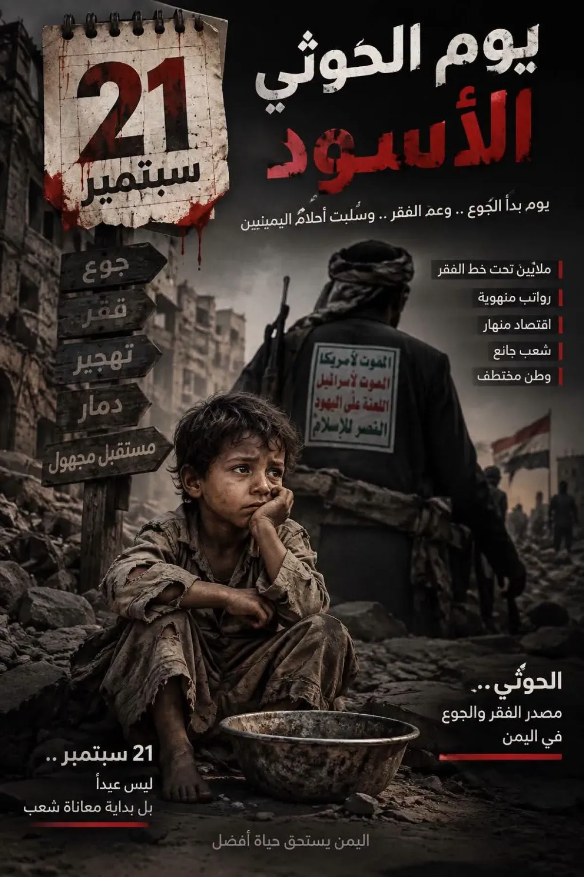 The September 21 Coup: A Decade of State Collapse and Humanitarian Crisis in Yemen