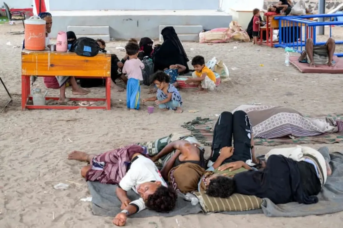 اليونيسف: 79 ألف طفل بين 145 ألف نازح جراء تصعيد القتال في غرب اليمن