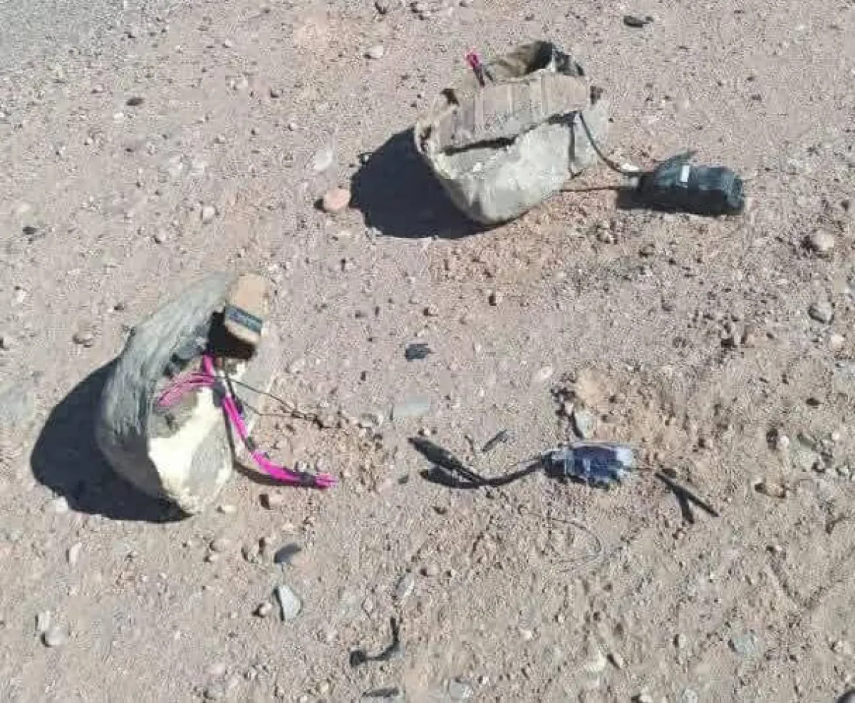 دفاع شبوة تُعلن إحباط تفجير إرهابي وتُفكك 3 عبوات ناسفة على خط شبوة - العبر