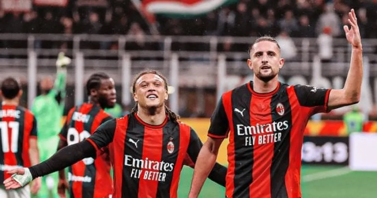 ميلان ينهي الشوط الأول متقدماً بثنائية نظيفة أمام أتالانتا في الدوري الإيطالي
